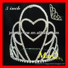 Shinning heart design concours couronne tiara